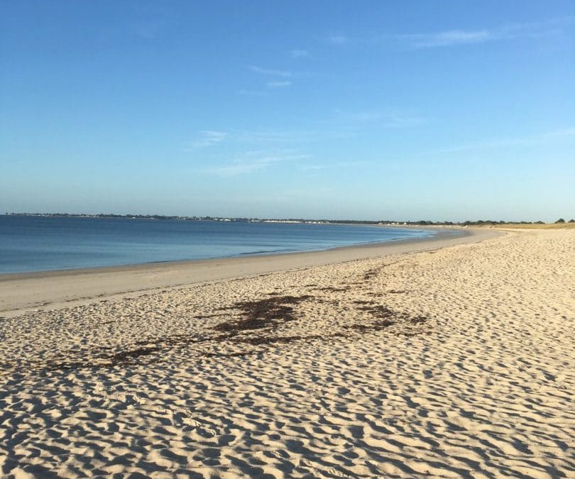 Plage de sable fin Pen Morvan